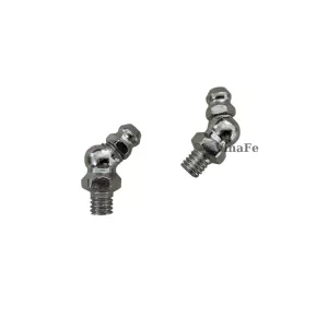 Đầu Bơm Mỡ M6*45 Góc 45 Độ